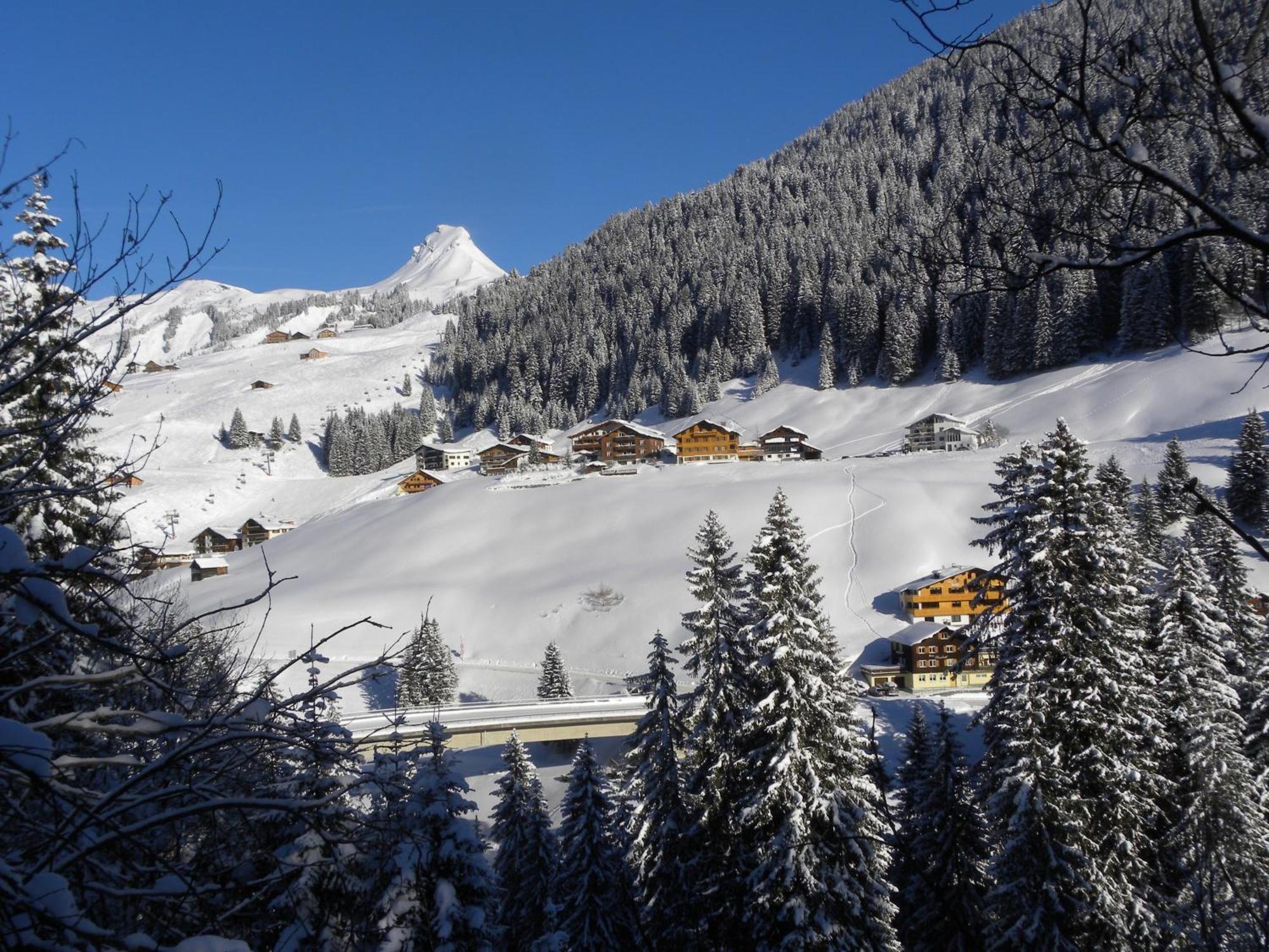 Hotel Alpenblume Damuels Exteriör bild