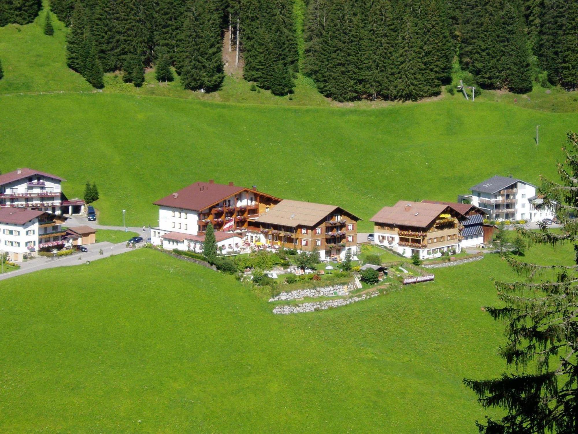 Hotel Alpenblume Damuels Exteriör bild